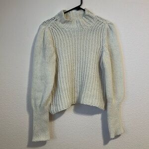 Line and dot sweater